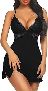 [Avidlove] Women Lingerie Lace Chemise Sleepwear Babydoll Teddy Lingerie