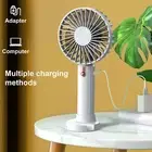 Portable Fan Freestanding Usb Summer Gift Mini Fan 3 Gears