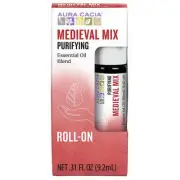 Essential Oil Blend Cleansing Aroma Roll On Medieval Mix .31 Oz