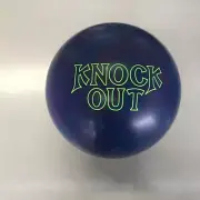 Brunswick Knock Out Bruiser 1st quality BOWLING BALL 15 lb. NEW IN BOX #080