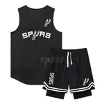 AMERICAN TRAINING VEST MEN'S QUICK-DRYING SPURS JERSEY NO. 2