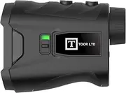 USB-C Rechargeable Laser Rangefinder for Golf & Hunting w/Hard Shell Case, 5Y-1100Y Range, High-Precision, Flag Pole Locking, Slope Mode, Continuous Scan, Magnetic Mount