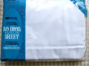 Vintage GRANT'S Fitted Sheet Double Bed - Bottom Fitted for 54 x 76 Mattress