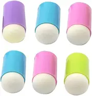 HOODANCOS 1set Sponge Chalk Dauber Hand Chalk Paint Sponge Chalk Sponges Daubers Sponge Daubers Daubers for Crafting Paint Sponge Plastic Sponge 6pcs