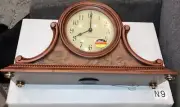 Hermle Scottsville Light Oak Tambour Style Mantel Clock New Dual Chime Movement
