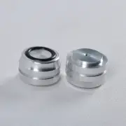 Silver Aluminum 33X22mm HIFI Feet Pad Chassis for Headphone Amplifier Speaker