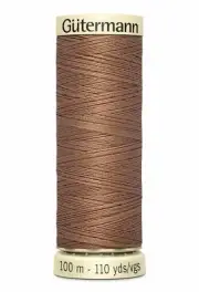 Gutermann Sew-all Thread 100m Colour 444 MEDIUM MOCHA BEIGE, 100% Polyester