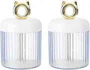 2Pcs Marshmallow Whip Maker Deep Cleansing Foam Maker for Face Wash, Skincare Whipping Tool, Quick Rich Foam Cup, Facial Foam Machine, Cream Foam Cleansing Tool, Perfect for Home or Travel (White)