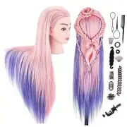 Mannequin Head with Hair, SZCY LLC 29" Cosmetology Mannequin Manikin Head,