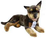Bocchetta Plush Toys Denver XL Australian Kelpie Dog Extra Large