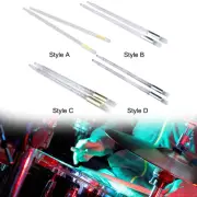 2x LED Lights up Drum Sticks Glow in The Dark Drumsticks for Beginners Kids