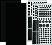 Kaiheng Dimming Stickers, LED Shading Shades, 4 Stickers can Block 80%/100% dimming Sheets, Suitable for Bedroom Fans, air conditioners, routers, etc. to Adjust The Brightness of Device Indicators
