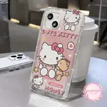 HELLO KITTY 氣囊手機殼適用於 IPHONE 6 6S 6 6S 7 8 X XR XS MAX 7 8 11