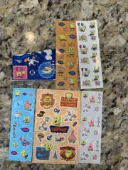 Vintage Lot 76 Sandylion Stickers SpongeBob SquarePants Sandy Nickelodeon