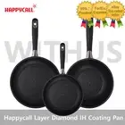Happycall Original 5 Layer Diamond IH Coating Eco-Friendly Porcelain Frying Pan