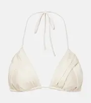 [Bananhot] Bananhot Jasmin ruched triangle bikini top AU 14 beige