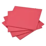 Red EVA Foam Sheets 10x10 Inch 7mm Thickness for Crafts DIY Projects 4Pack