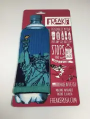 New Freaker Statue Of Liberty Bottle Insulator Koozie Beverage Sweater