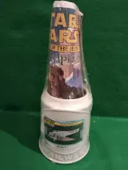Vintage 1998 Star Wars ceramic Mug, Comes with 2 Comic Books, NIP, READ!