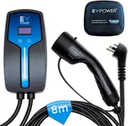 EV Power – Classic Plus 5 Type 2 Charger Cable – 10A with Advanced Temperatur...