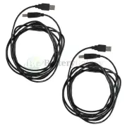 2x For HP CANON DELL BROTHER PRINTER CABLE CORD USB 2.0 A-B 10FT 600+SOLD