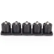 10x Speakon 4 Pin Female jack Compatible Audio Cable Panel Socket Connector.bz