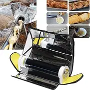 Outdoor Solar Grill,Solar Cooker Solar Grill Oven - Solar Camping Grill,Cooking in The Sun,for Camping,Outdoor Cooking,Camping Or Hiking,No Smoke,Environmental Protection