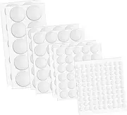 JEWEDECO Strong Adhesion 204 Pcs Acrylic Double Sided Tape Double Sided Adhesive Dots for Crafts Removable No Mark Round Foam Tapes