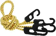 Abaodam Outdoor Bike Luggage Straps Hooks 2 Pack Elastic Cords for Secure Cargo and Tie Downs