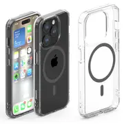 Philips Magnetic Case for iPhone 15 Pro Ultra Crystal Clear Case with MagSafe Phone Cover CaseDLK6118TG