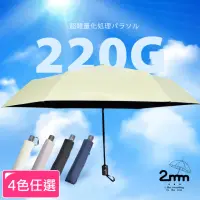 在飛比找momo購物網優惠-【2mm】絢彩極致輕量220g自動折傘/晴雨兩用抗UV傘 4