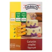 Gelatin 50G - Fondant - Royal Icing -Desserts