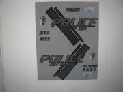 City of Roy Washington Police Car Decals 1:64 Two for one money