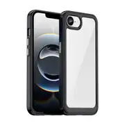 For iPhone 16e Shielding Case, Slim, Shockproof & Stylish Cover, Black