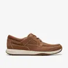 Clarks Men's Sailview Lace Light Tan Nubuck 26176971