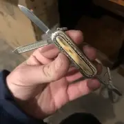 victorinox swiss army knife Stone Inlay