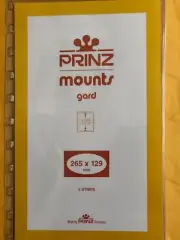 PRINZ STAMP MOUNTS 265/129 U.S. MINI SHEETS, FOREIGN SMALL SHEETS