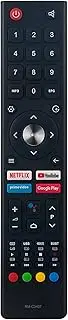 RM-C3407 Voice Search Remote Control fit for JVC 4K UHD LED Android Smart TV LT-32N3115A LT-40N5115A LT-55N7115A LT-65N7115A LT-50N7115A