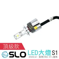 在飛比找蝦皮商城優惠-SLO【LED大燈 S1】頂級款 車前大燈 汽車大燈 機車大