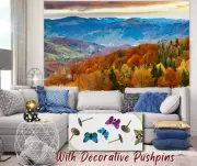 Boho Backdrop Feathers Dream Catcher Bohemian Wall Art Decor Accent Wall Hanging