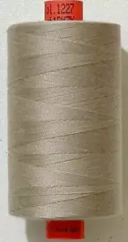 Rasant 75 Thread, #1227 GREY BROWN 1000m, Core Spun Polyester Cotton Thread