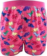[ROCK ATOLL] Men’s Soft Comfy Loose Fit Cotton Knit Pajama Patterned Sleep Shorts