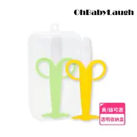 在飛比找momo購物網優惠-【OhBabyLaugh】香蕉造型固齒器(幼兒玩具/咬咬樂/