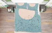 3D Moon Birds 1203NA Bed Pillowcases Quilt Cover Duvet Boris Draschoff Fay