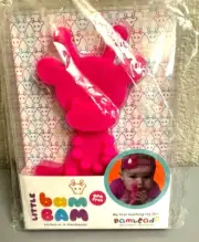 Extraordinaire Little Bam Bam Giraffe Teether Teething Toy BPA FREE PINK NEW