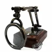Magnifier Lens Vintage Office Decor Study Table Magnifying Movable Glass Reading