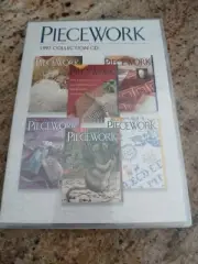 PieceWork 1997 Collection CD by Interweave (CD-ROM) New Sealed