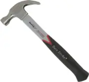 Sure Strike Hammer - 16 Oz Curved Claw Hammer with Smooth Face & Fiberglass Hand