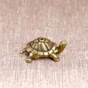 Solid Brass Turtle Statue Incense Plug Aromatherapy Apparatus House Decoration，