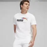 PUMA 短T 基本系列 LOVE WINS 白 短袖 T恤 男 68000002